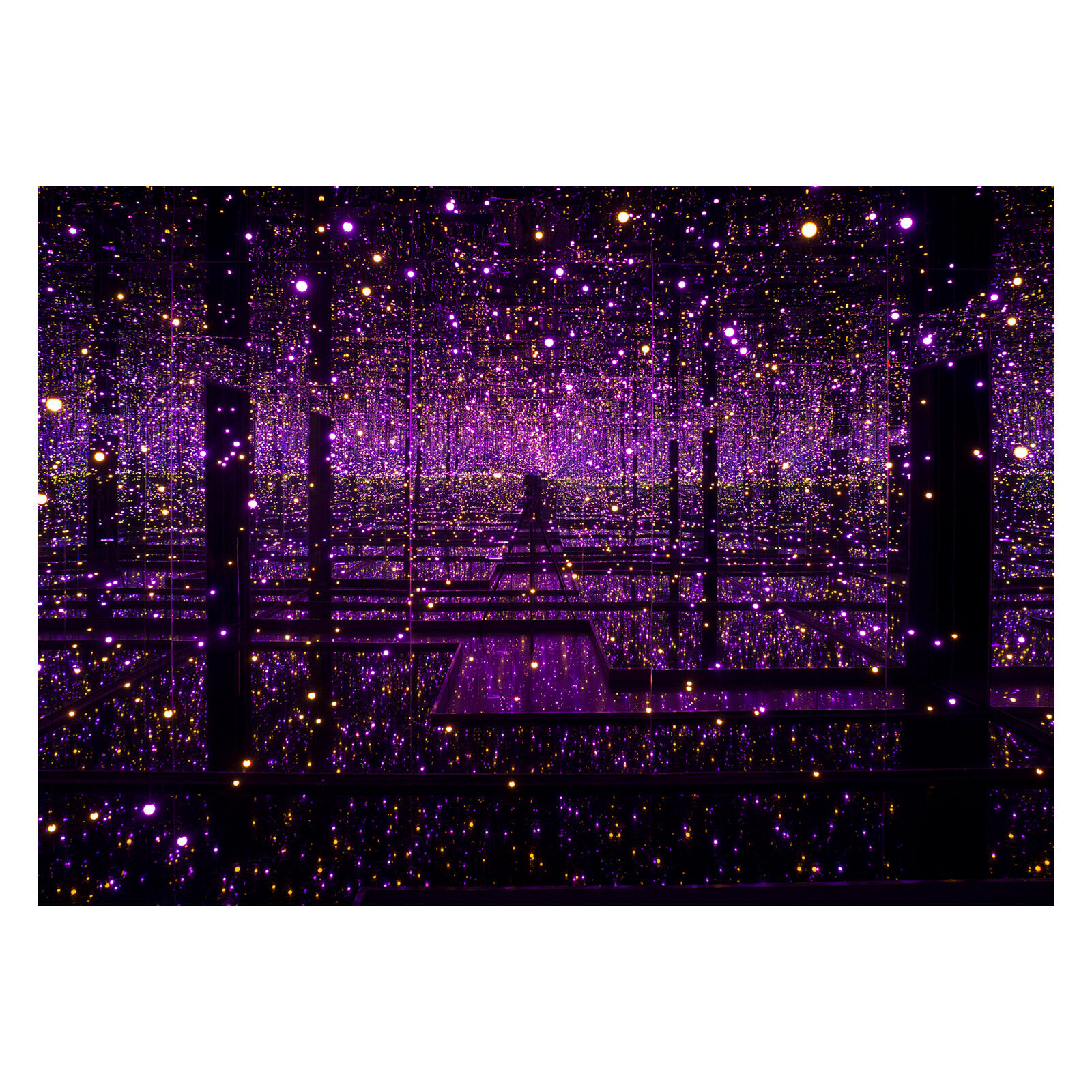 Yayoi Kusama Infinity Mirror Room (Purple) postcard | Prints